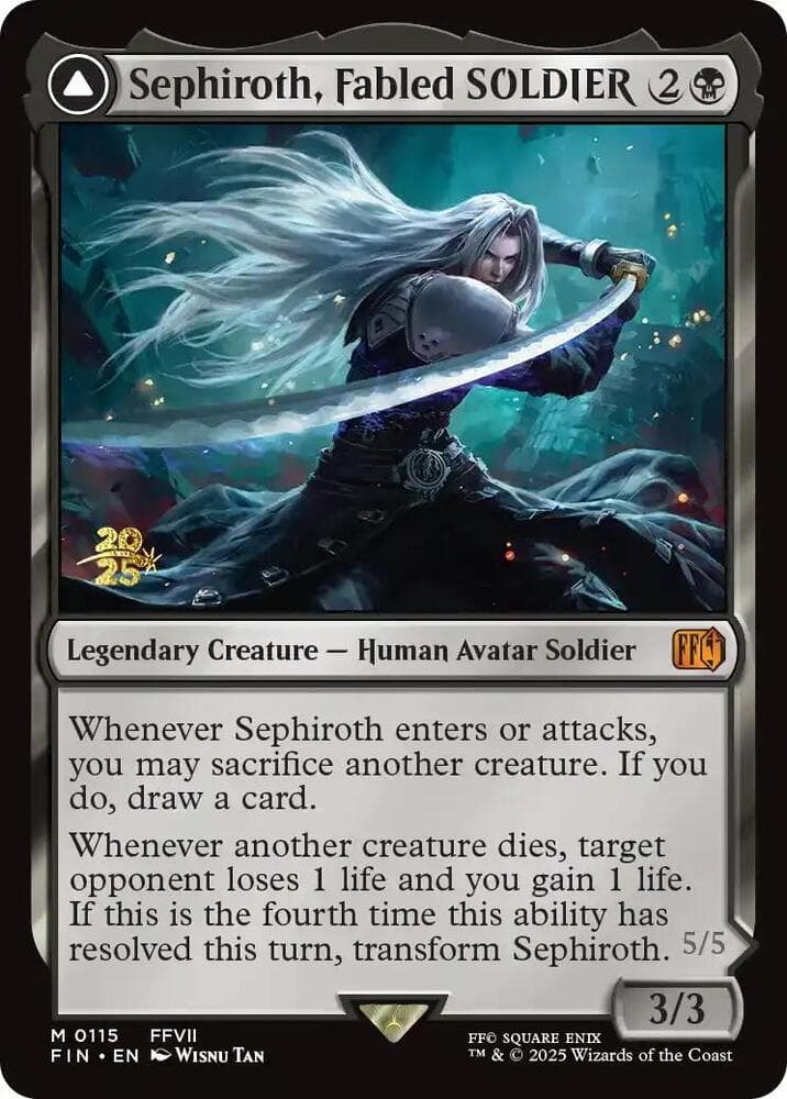 Sephiroth, Fabled SOLDIER