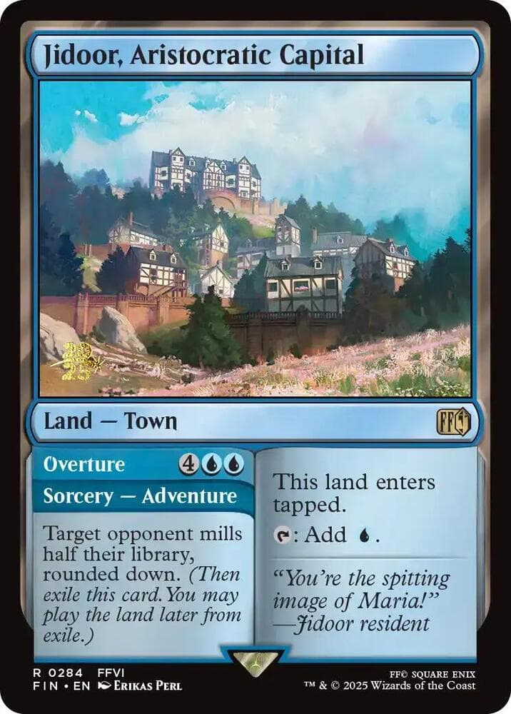 Jidoor, Aristocratic Capital
