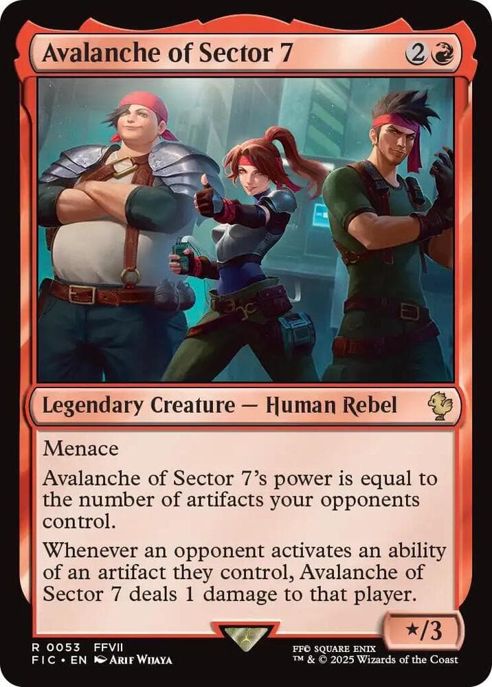Avalanche of Sector 7 (Surge Foil)