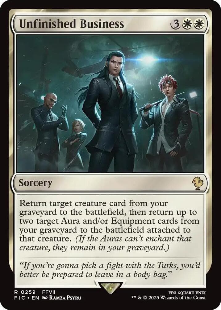 Unfinished Business (Surge Foil)