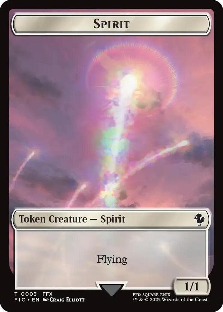 Spirit // Hero (0002) Double-Sided Token