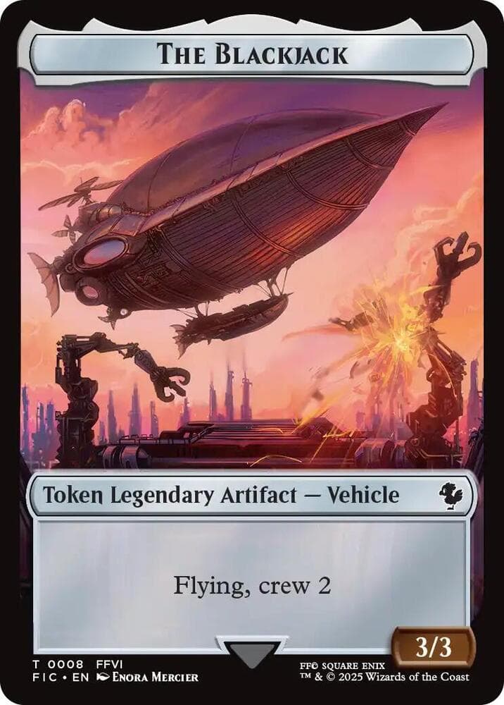 The Blackjack // The Monarch Double-Sided Token (Surge Foil)