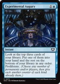 Experimental Augury