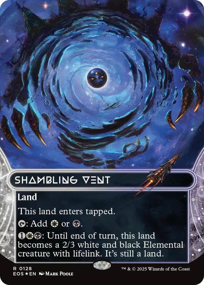 Shambling Vent (0128) (Borderless) (Galaxy Foil)