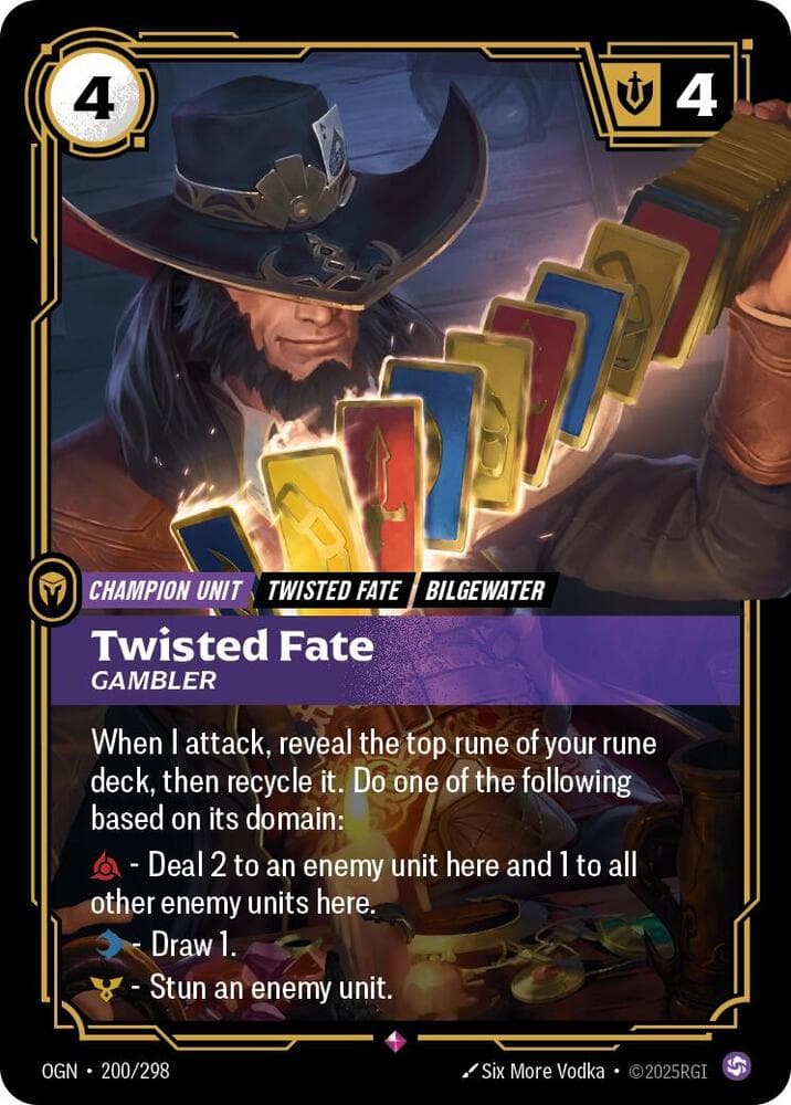 Twisted Fate, Gambler