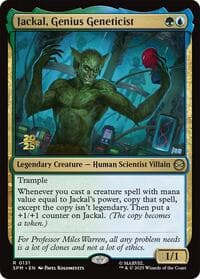 Jackal, Genius Geneticist