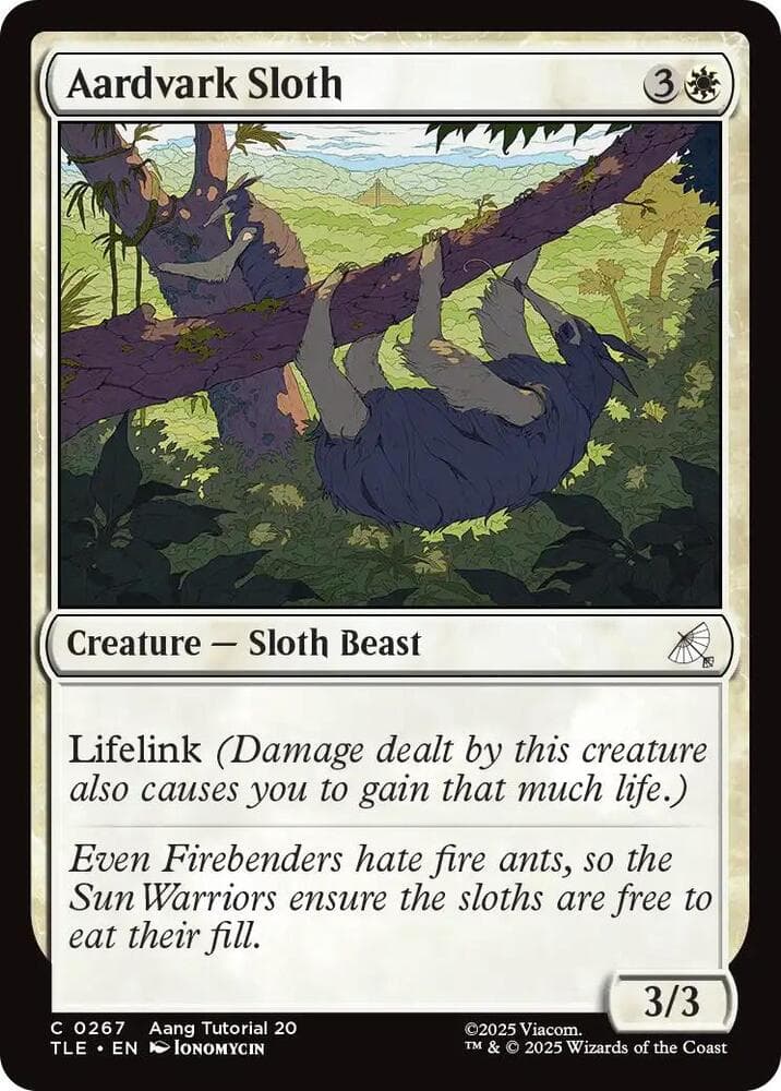 Aardvark Sloth (0267)