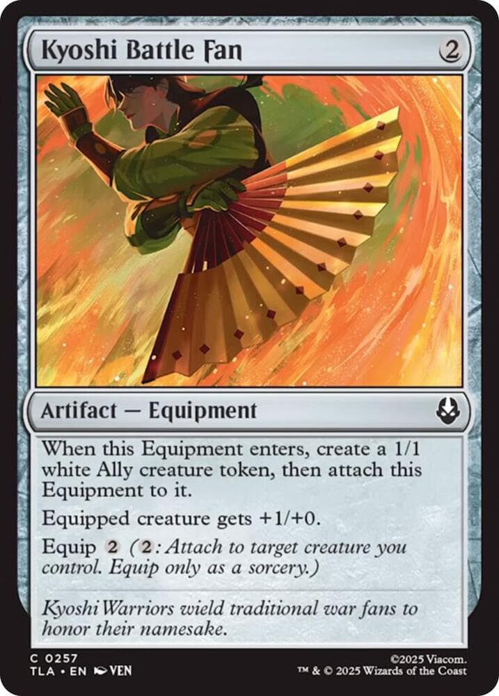 Kyoshi Battle Fan