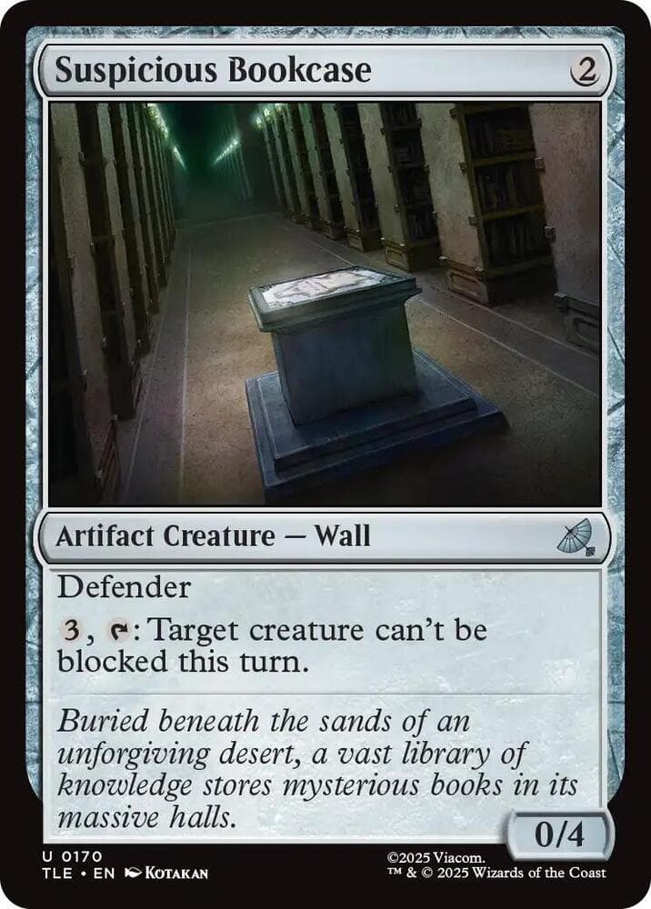 Suspicious Bookcase
