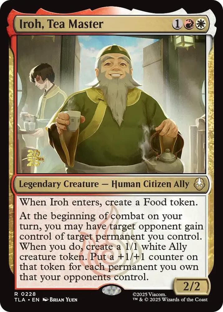 Iroh, Tea Master