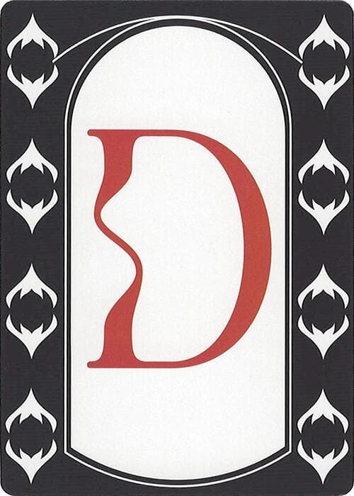 Letter Card - D