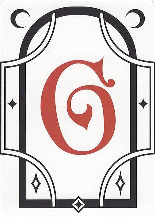 Letter Card - G