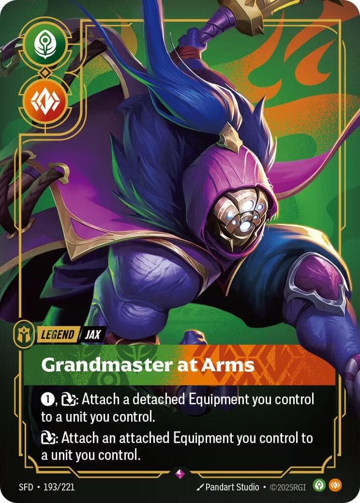 Jax, Grandmaster At Arms