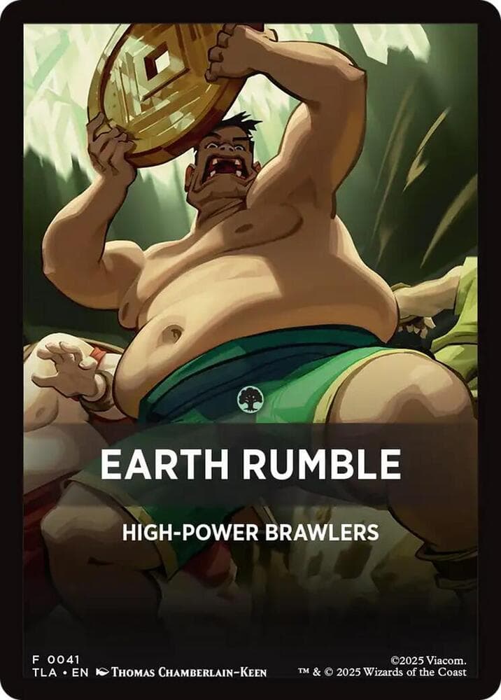 Earth Rumble Theme Card