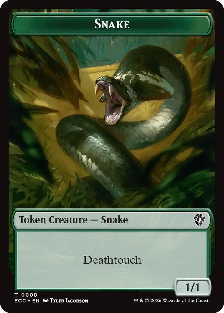 Snake // Scarecrow Double-Sided Token