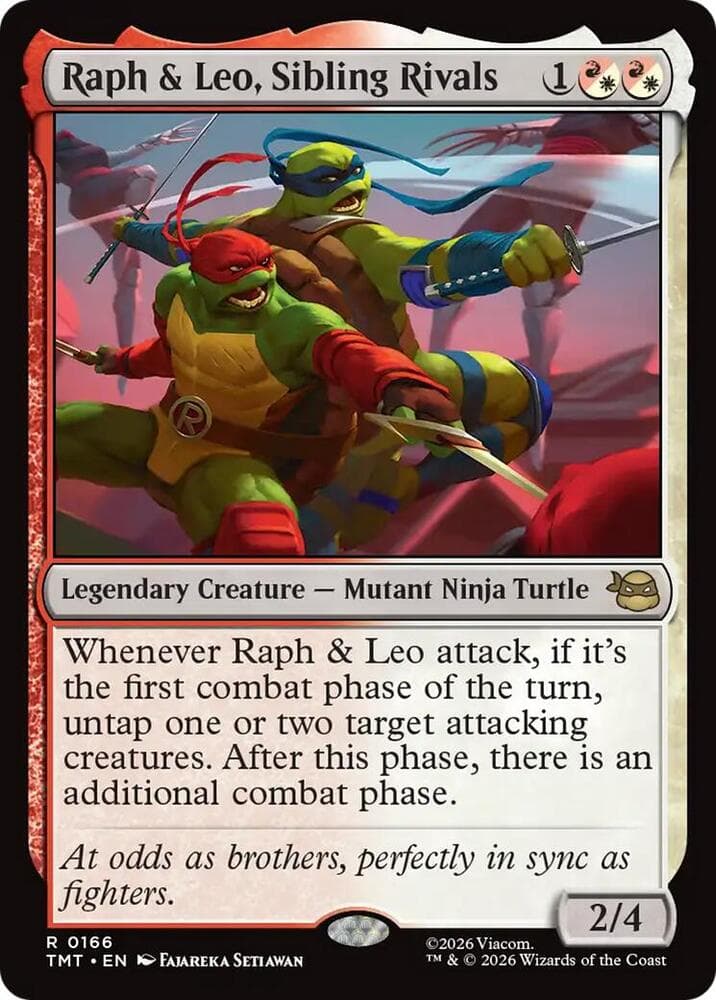 Raph & Leo, Sibling Rivals