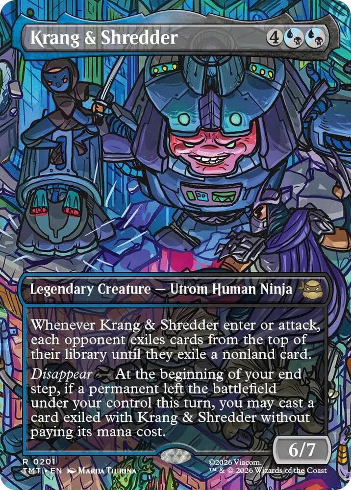 Krang & Shredder (Borderless)