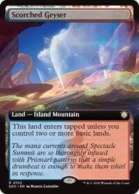 Scorched Geyser (Extended Art)