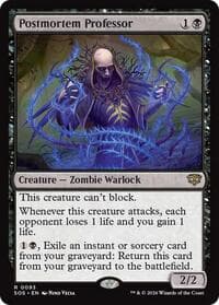 Postmortem Professor
