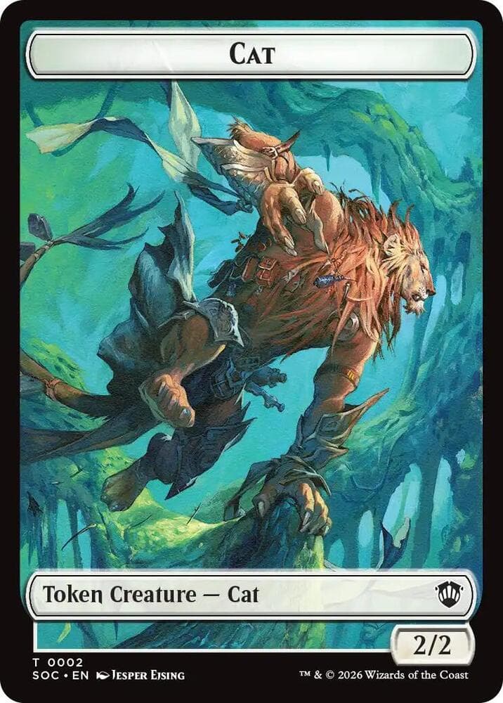 Cat // Inkling (0022) Double-Sided Token