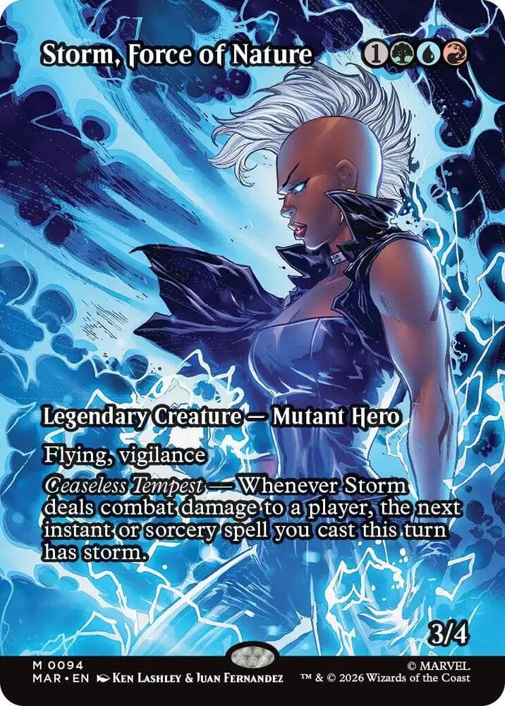 Storm, Force of Nature (Borderless)