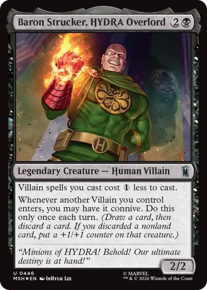 Baron Strucker, HYDRA Overlord (Surge Foil)