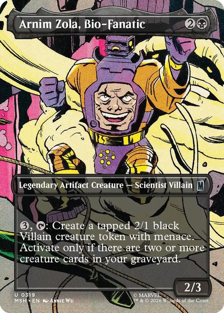 Arnim Zola, Bio-Fanatic (Borderless)