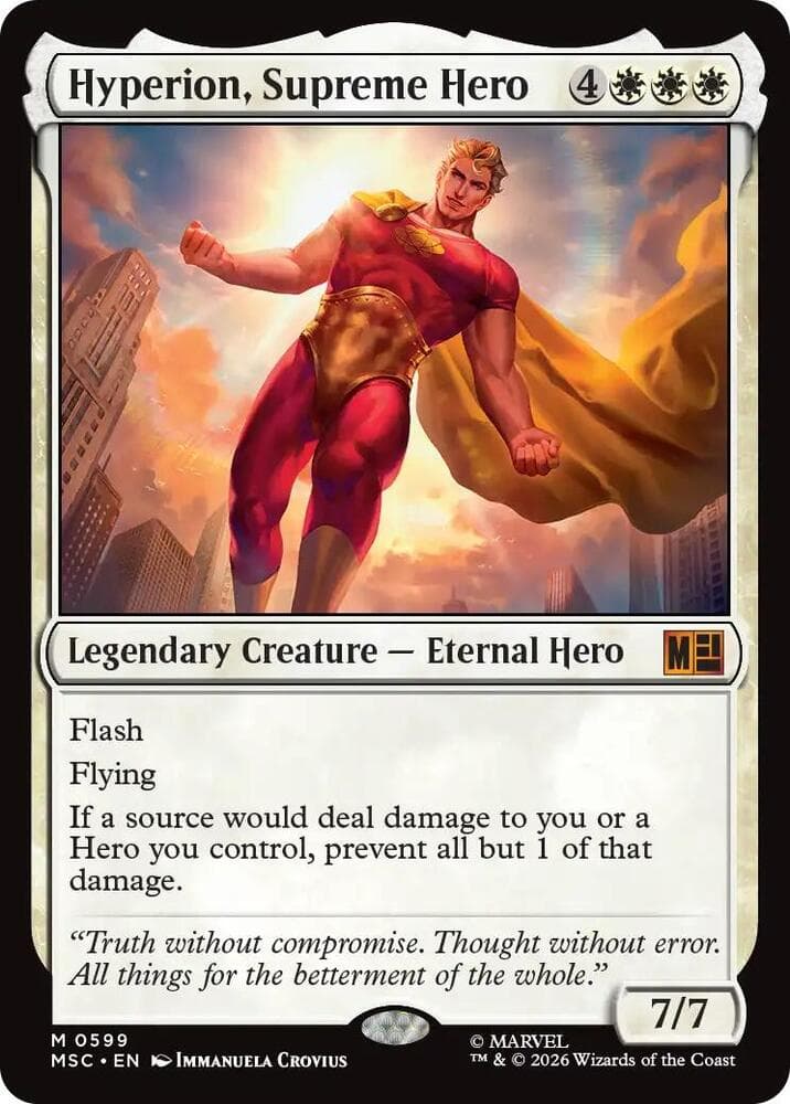 Hyperion, Supreme Hero