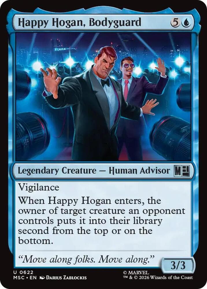 Happy Hogan, Bodyguard