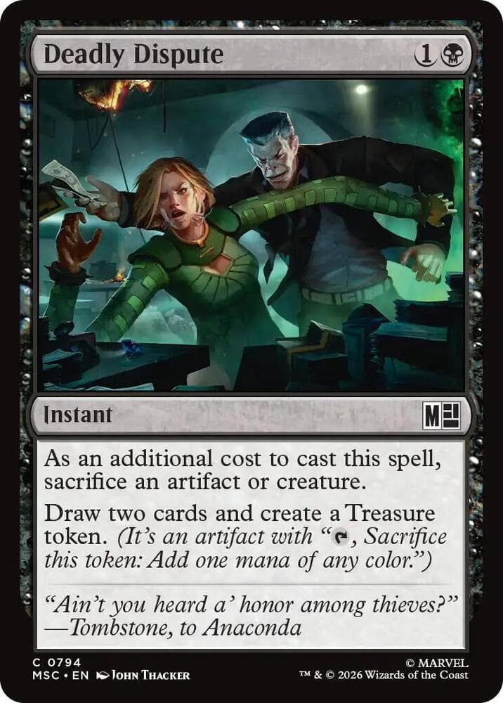 Deadly Dispute
