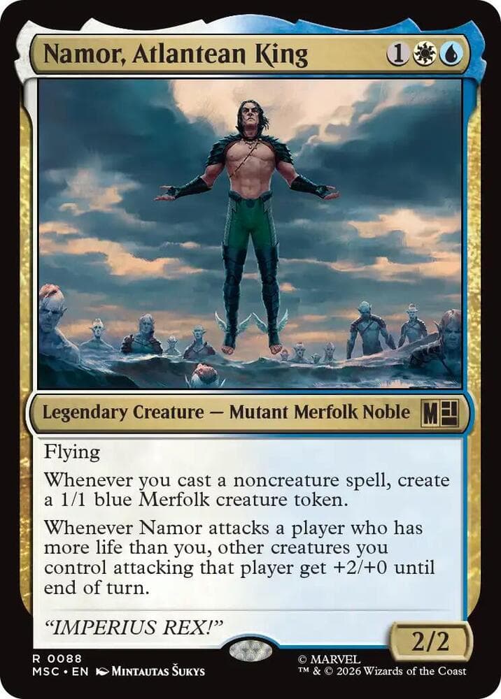 Namor, Atlantean King