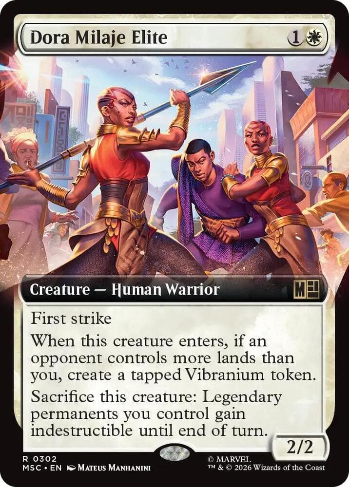 Dora Milaje Elite (Extended Art)