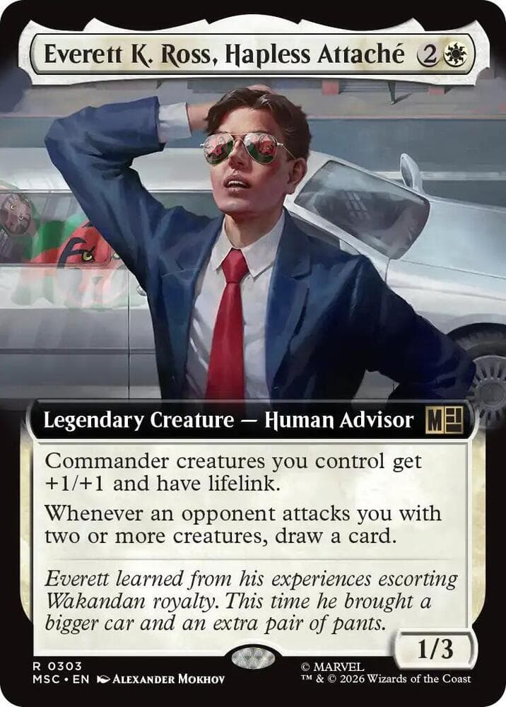 Everett K. Ross, Hapless Attache (Extended Art)