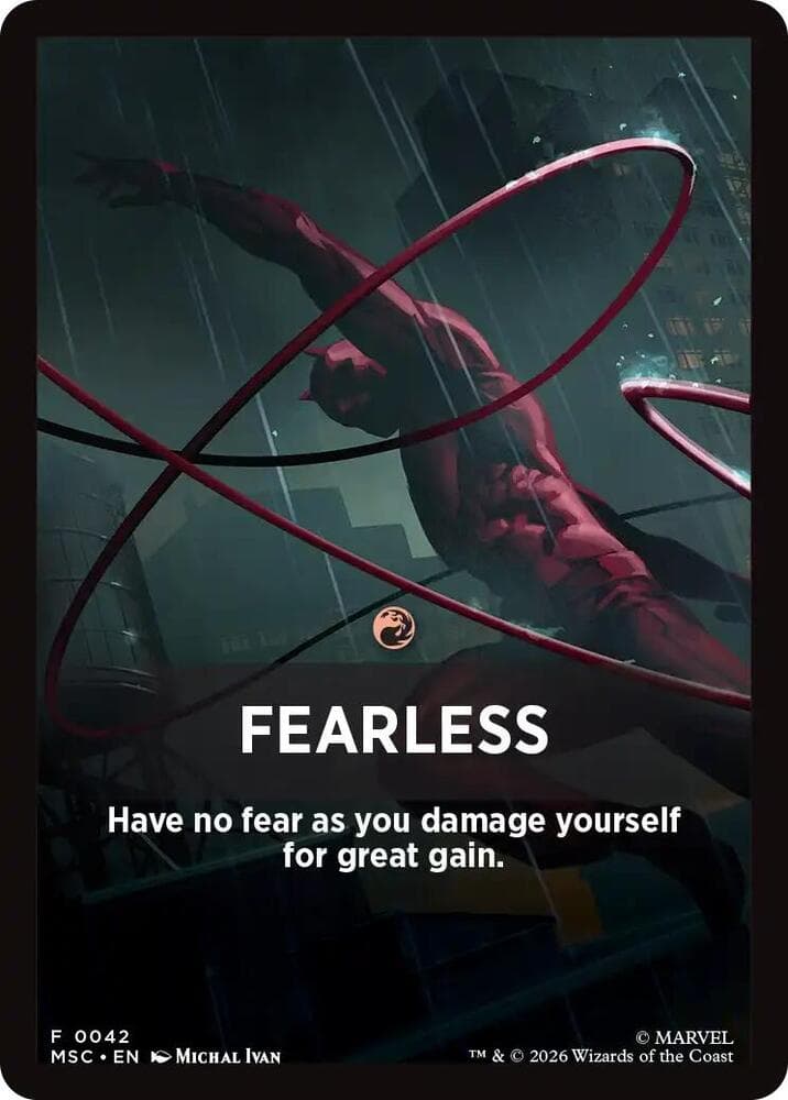 Fearless Theme Card