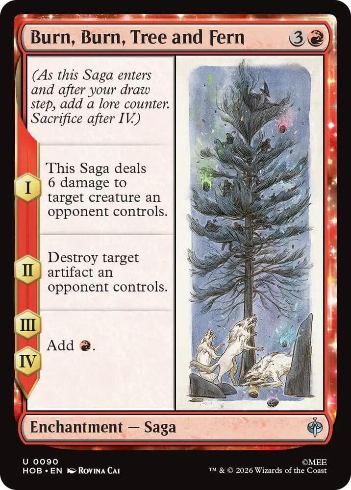 Burn, Burn, Tree and Fern