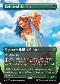 Delighted Halfling (Borderless)