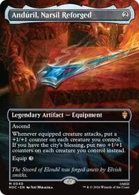 Anduril, Narsil Reforged (Borderless)