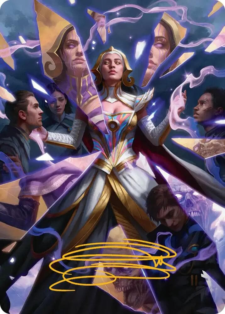Return to the Light Realms Art Card (5/54) (Gold-Stamped Signature)