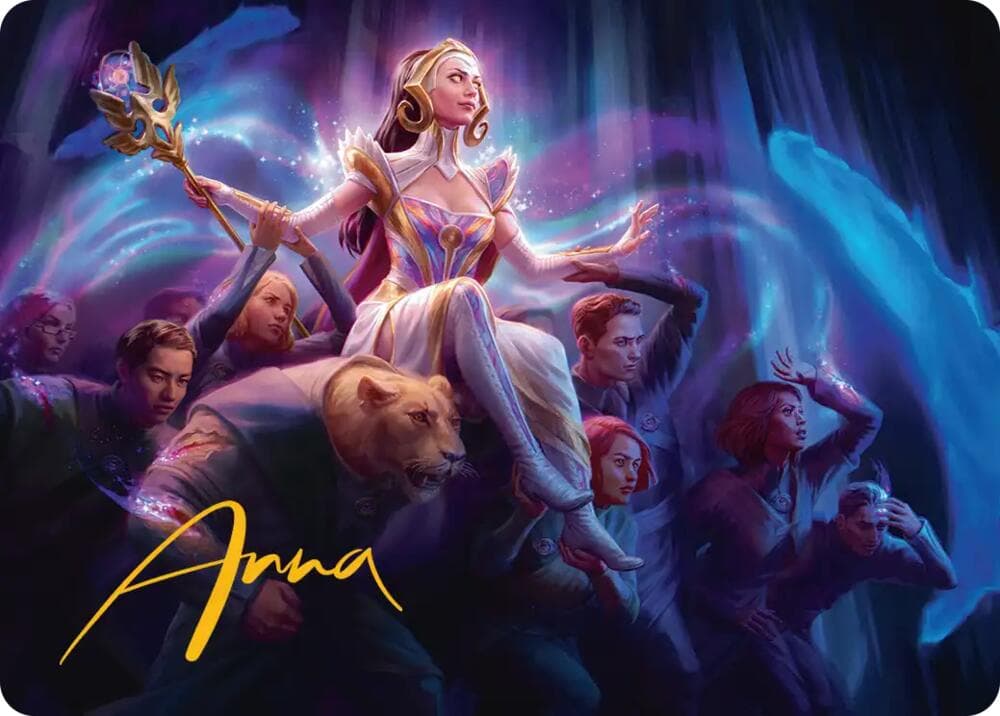 Return to the Light Realms Art Card (35/54) (Gold-Stamped Signature)