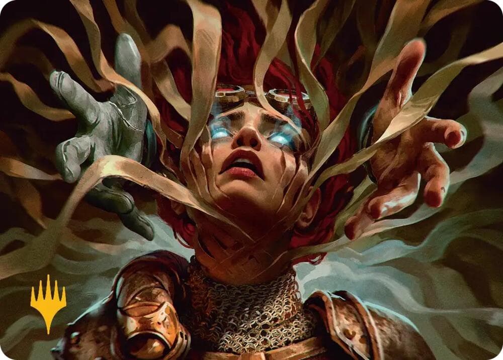 Countersculpt Art Card (Gold-Stamped)