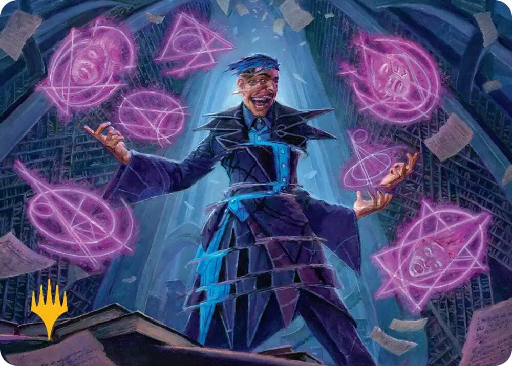 Dark Matter Manipulator Art Card (Gold-Stamped)