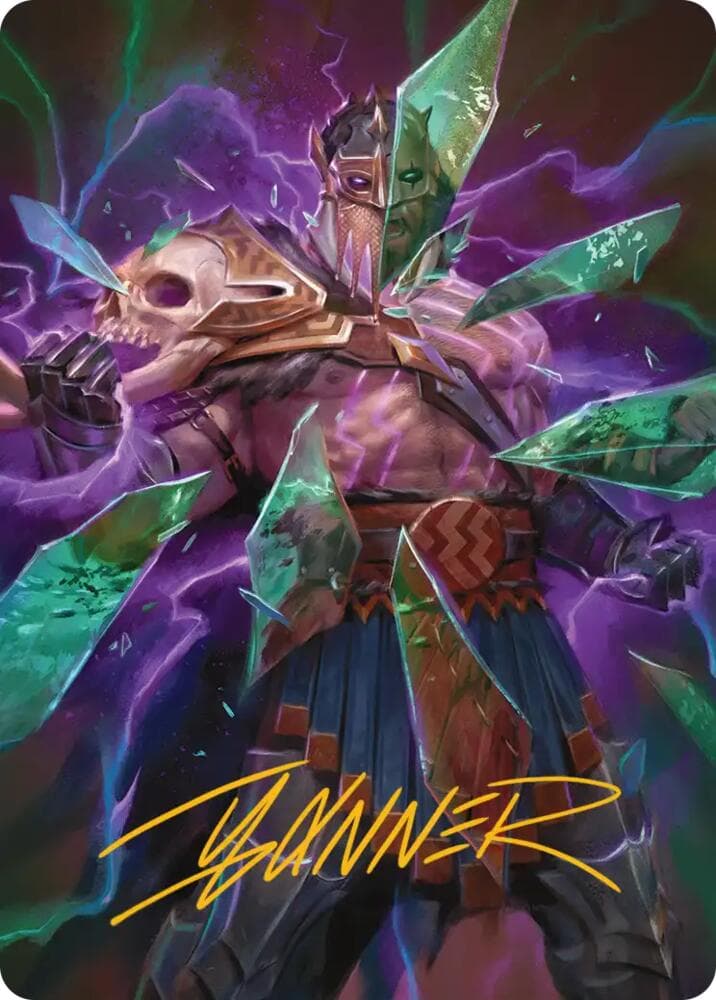 Rise of the Deathbringer Art Card (Gold-Stamped Signature)