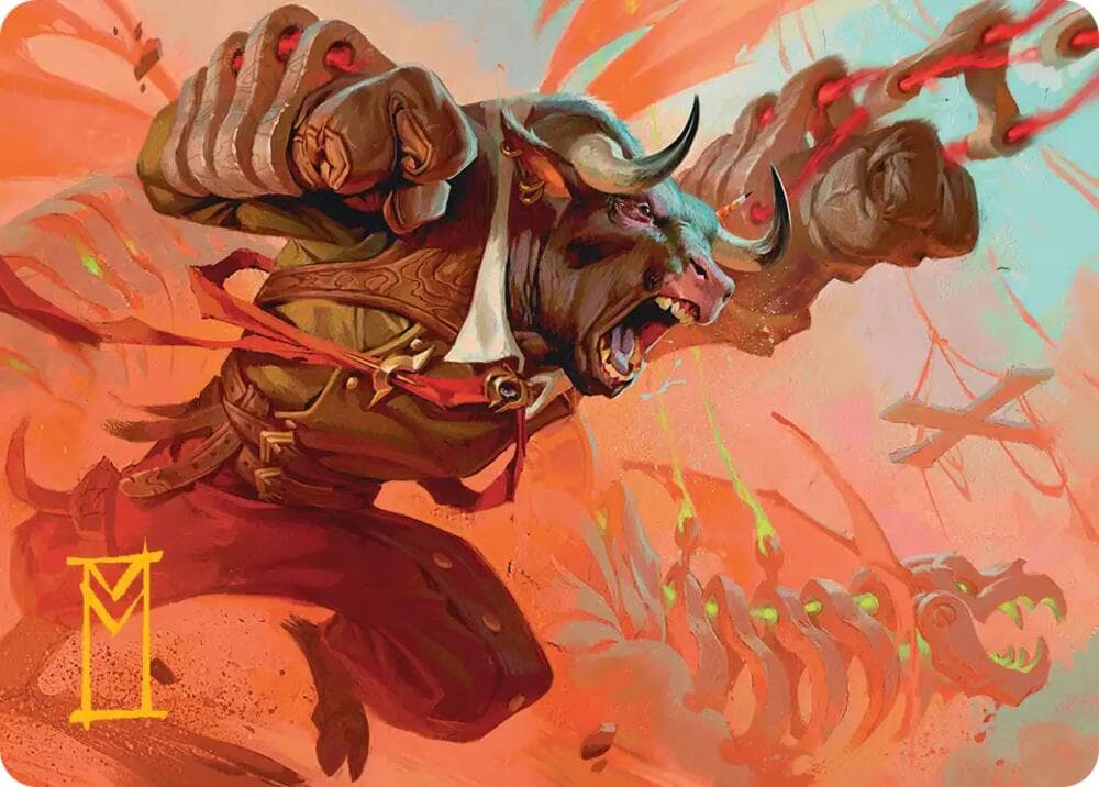 Tether Technician Art Card (Gold-Stamped Signature)