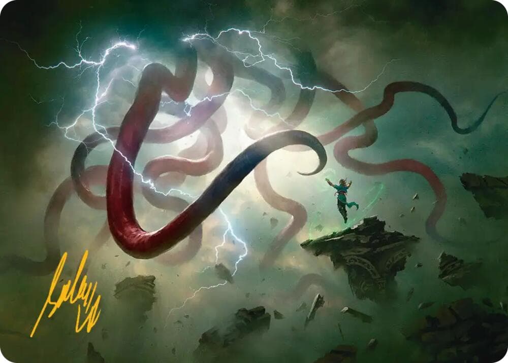 Omnipresence Art Card (Gold-Stamped Signature)