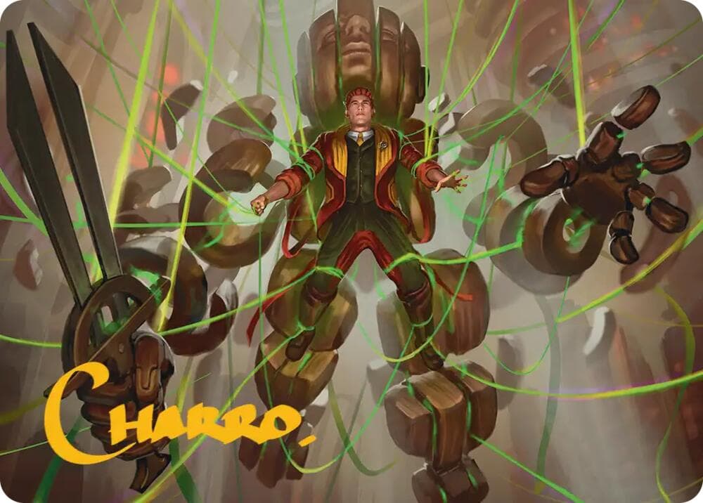 Tethermage's Advantage Art Card (Gold-Stamped Signature)