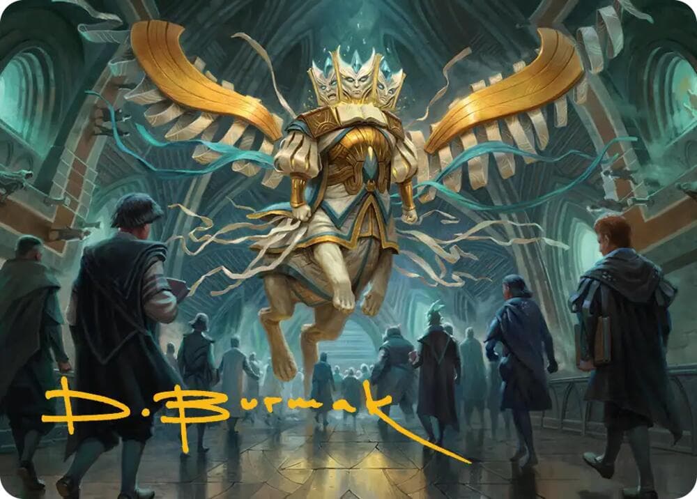 Denzilore Fatehold Art Card (Gold-Stamped Signature)