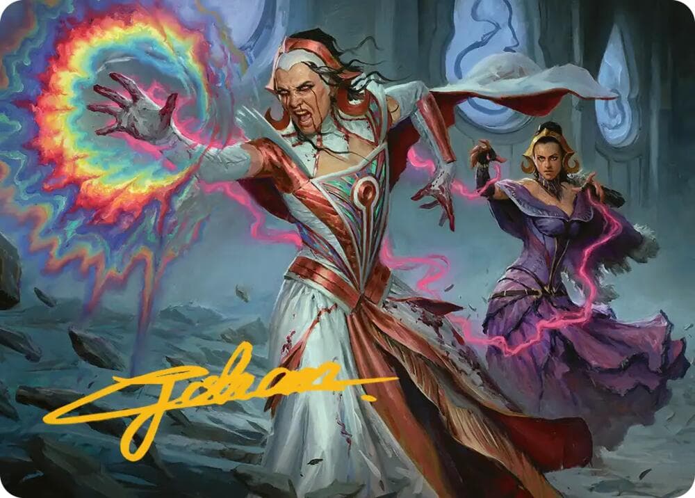 Vindictive Triumph Art Card (Gold-Stamped Signature)