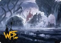 Shipwreck Marsh Art Card (Gold-Stamped Signature)