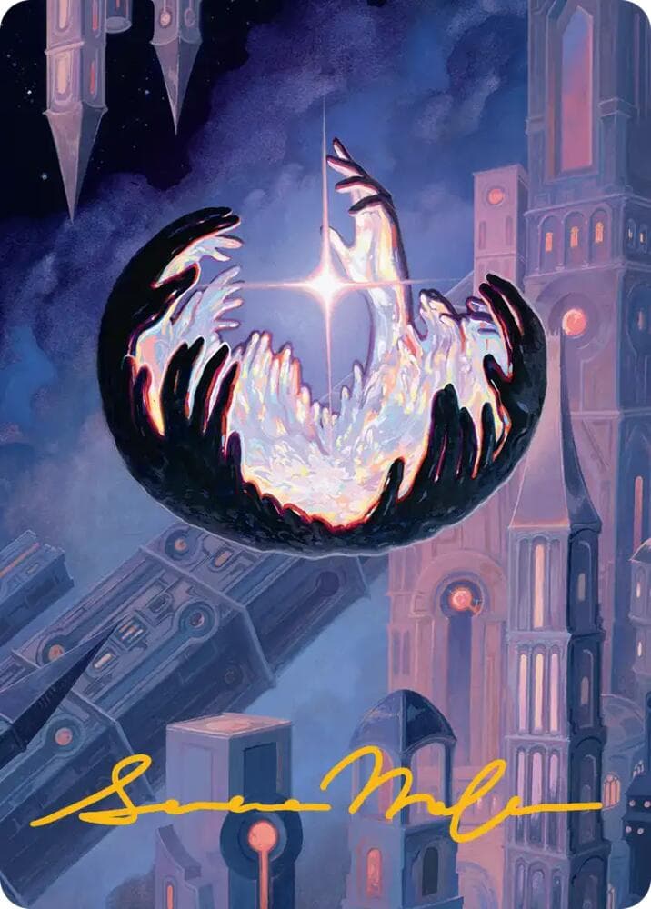 Hall of Echoes Art Card (Gold-Stamped Signature)