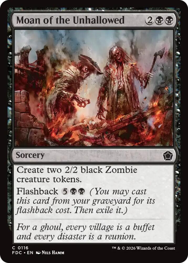 Moan of the Unhallowed